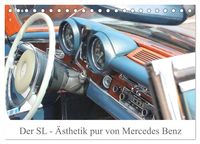 Produktbild: Der SL - &Auml;sthetik pur von Mercedes Benz (Tischkalender 2025 DIN A5 quer), CALVENDO Monatskalender