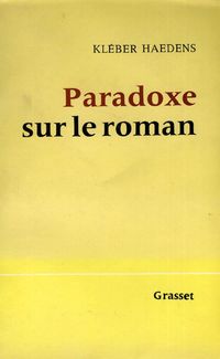Produktbild: Paradoxe sur le roman