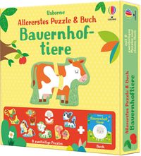 Produktbild: Allererstes Puzzle & Buch: Bauernhoftiere