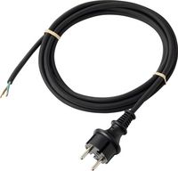 Produktbild: Sygonix SY-6870674 Strom Anschlusskabel Schwarz 5.00m