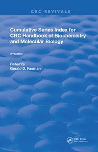 Produktbild: Cumulative Series Index for CRC Handbook of Biochemistry and Molecular Biology