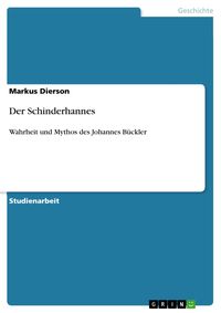 Produktbild: Der Schinderhannes