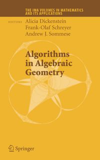 Produktbild: Algorithms in Algebraic Geometry