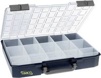 Produktbild: raaco CarryLite 80 5x10-15 Sortimentskoffer (B x H x T) 413 x 79 x 330 mm Anzahl F&auml;cher: 15 Inhalt 1 St.