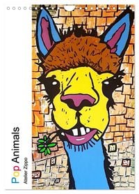 Produktbild: Pop Art Animals - Atelier Zippo (Wandkalender 2027 DIN A4 hoch), CALVENDO Monatskalender