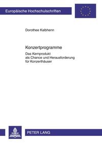 Produktbild: Konzertprogramme