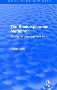 Produktbild: Berry, R: : The Shakespearean Metaphor (1990)