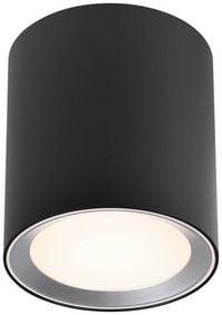 Produktbild: Nordlux Landon Long LED-Bad-Deckenleuchte LED LED 6.5W Warmwei&szlig; bis Neutralwei&szlig; Schwarz