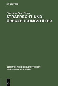 Produktbild: Strafrecht und &Uuml;berzeugungst&auml;ter