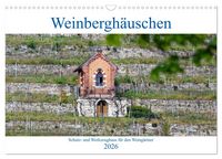 Produktbild: Weinbergh&auml;uschen - Schutz- und Werkzeughaus f&uuml;r den Weing&auml;rtner (Wandkalender 2026 DIN A3 quer), CALVENDO Monatskalender