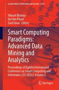 Produktbild: Smart Computing Paradigms: Advanced Data Mining and Analytics