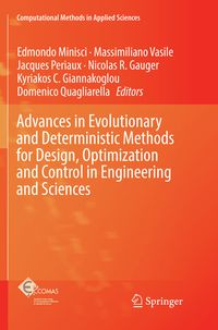 Produktbild: Advances in Evolutionary and Deterministic Methods for Design, Optimization and Control in Engineering and Sciences