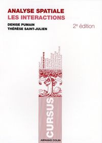 Produktbild: Analyse Spatiale ; les Interactions (2e Edition)