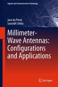 Produktbild: Millimeter-Wave Antennas: Configurations and Applications