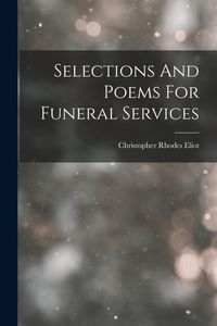 Produktbild: Selections And Poems For Funeral Services