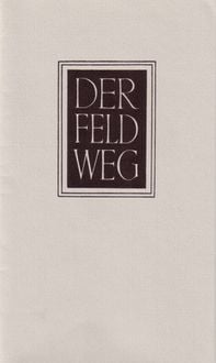 Produktbild: Der Feldweg