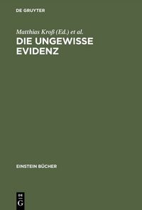 Produktbild: Die ungewisse Evidenz