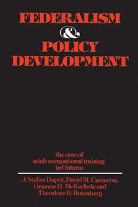 Produktbild: Federalism and Policy Development