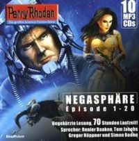 Produktbild: Perry Rhodan Sammelbox Negasphäre-Zyklus (MP3-CDs) 1-20