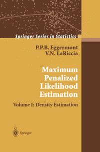 Produktbild: Maximum Penalized Likelihood Estimation