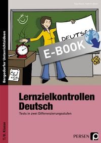 Produktbild: Lernzielkontrollen Deutsch 7./8. Klasse