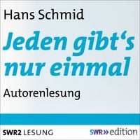 Produktbild: Jeden gibt's nur einmal