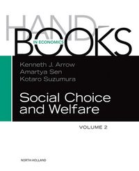 Produktbild: Handbook of Social Choice and Welfare