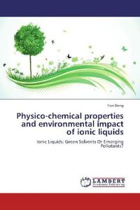 Produktbild: Deng, Y: Physico-chemical properties and environmental impac