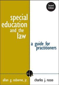 Produktbild: Special Education and the Law: A Guide for Practitioners