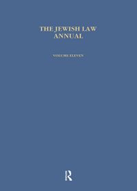 Produktbild: Jewish Law Annual (Vol 11)