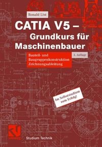 Produktbild: CATIA V5 - Grundkurs f&uuml;r Maschinenbauer