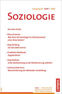 Produktbild: Soziologie 01/2023