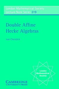 Produktbild: Double Affine Hecke Algebras