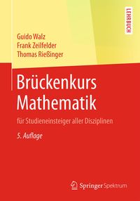 Bild vom Artikel Brückenkurs Mathematik vom Autor Guido Walz