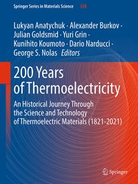 Produktbild: 200 Years of Thermoelectricity