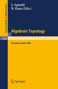 Produktbild: Algebraic Topology. Barcelona 1986