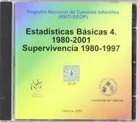Produktbild: Estad&iacute;sticas b&aacute;sicas 4. 1980-2001. Supervivencia 1980-1997