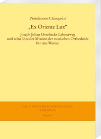 Produktbild: "Ex Oriente Lux"