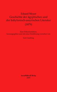 Produktbild: Geschichte der &auml;gyptischen und der babylonisch-assyrischen Literatur