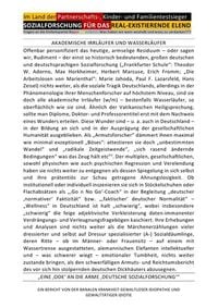 Produktbild: &bdquo;SOZIALFORSCHUNG&ldquo; F&Uuml;R DAS REAL-EXISTIERENDE ELEND - Im Land der Partnerschafts-, Kinder- und Familientestsieger