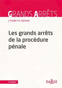 Produktbild: Les Grands Arrets De La Procedure Penale (9e Edition)