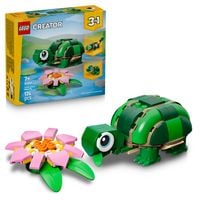 Produktbild: LEGO Creator 3-in-1-Set 31377 Schildkr&ouml;te mit Seerose, Modellbau ab 7