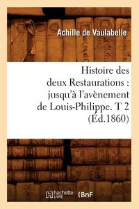 Produktbild: Histoire des deux Restaurations