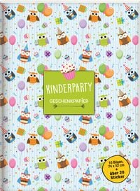 Produktbild: Geschenkpapierbuch. Kinderparty