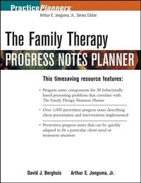 Produktbild: The Family Therapy Progress Notes Planner