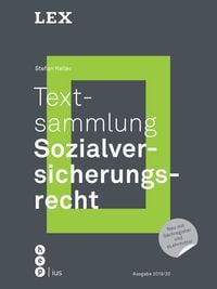 Produktbild: Textsammlung Sozialversicherungsrecht (Print inkl. eLehrmittel)