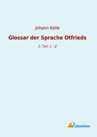 Produktbild: Glossar der Sprache Otfrieds