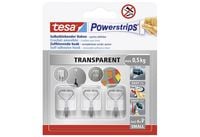 Produktbild: TESA&reg; Powerstrips&reg; Haken Wired Small, transparent