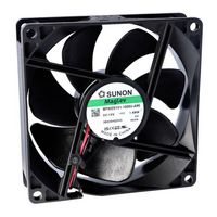 Produktbild: Sunon EE92251S3-1000U-999 Axiall&uuml;fter 12 V/DC 67.09 m&sup3;/h (L x B x H) 25 x 92 x 92 mm