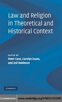 Produktbild: Law and Religion in Theoretical and Historical Context